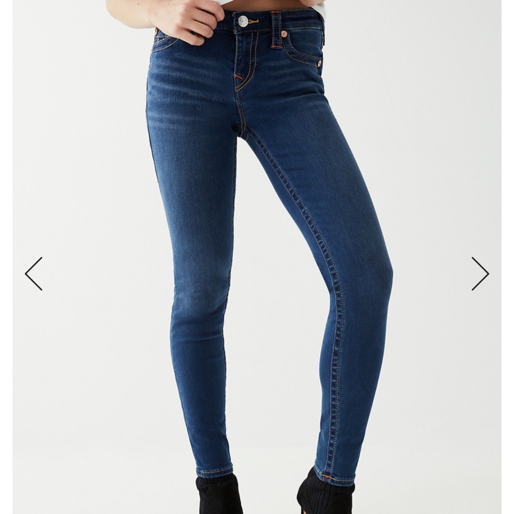 Vintage True Religion Halle Skinny Jeans Size 23